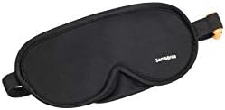 Samsonite Global Travel Accessoires - Masque oculaire et bouchons d'oreille Masque de sommeil, 20 cm, 1 litre, noir