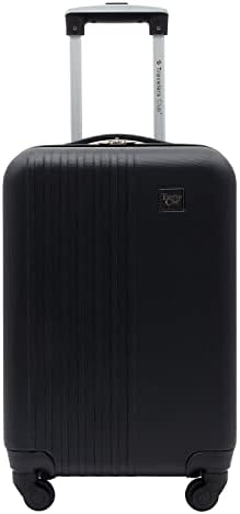 Valise rigide à roulettes Cosmo de Travelers Club, noire, capacité de 50 cm – Image 2