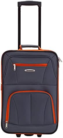 Ensemble de valises souples Rockland Journey, extensibles, anthracite, 4 pièces (14/19/24/28) – Image 2