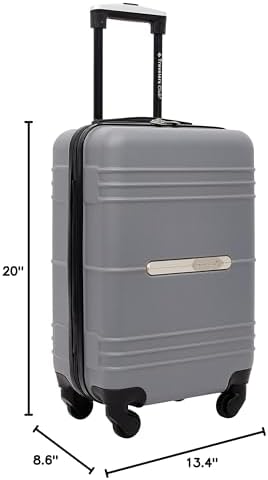 Valise à roulettes Travelers Club Richmond, anthracite, 50 cm – Image 11