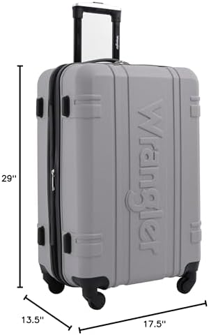 Ensemble de 3 valises de voyage Wrangler Astral, peau de requin – Image 10