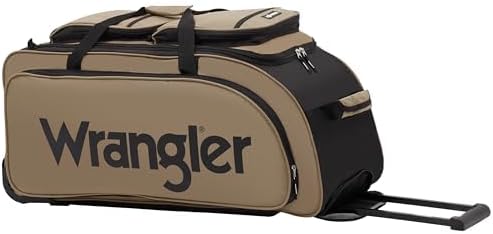 Sac de sport à roulettes Wrangler Wesley 30" – Image 5