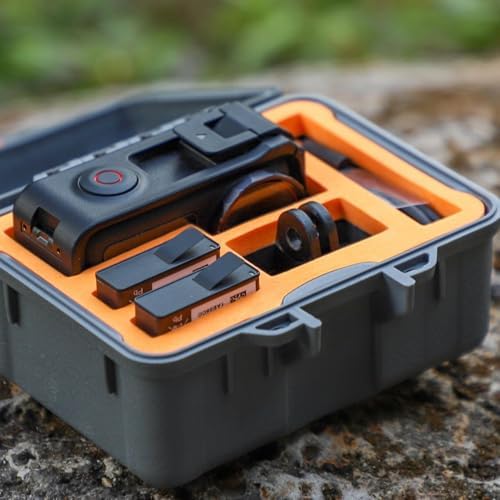 Organiseur de voyage pour appareils électroniques, rangement antichoc pour appareil photo, étui étanche pour appareils électroniques, sac pour accessoires d'appareil photo, étui pour accessoires électroniques, étui de rangement pour piles, organiseur de rangement pour cordons, équipement photo – Image 3