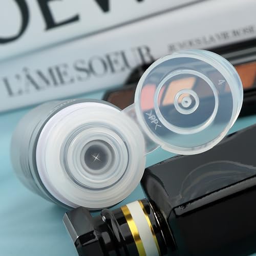 Gemice Flacons de Voyage en Silicone 90 ml, 4 Pack Flacons de Voyage à Remplir, Etanches, Flacons Cosmétiques à Remplir de Voyage, Récipient, Sans BPA, Approuvé par la FDA, Pour Remplir de Lotion – Image 2