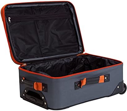 Ensemble de valises souples Rockland Journey, extensibles, anthracite, 4 pièces (14/19/24/28) – Image 5
