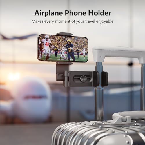 MiiKARE Support Universel pour Téléphone Portable Réglable en C avec Support en Caoutchouc Durable Rotatif à 360° pour Téléphone Portable, Prise en Main Sécurisée sur Bureau, Lit, Voyage – Image 3