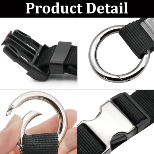 Runrayay Sangle de bagage pour veste, sangles de bagage, ceintures de valise, accessoires de voyage, gardez les mains libres et transportez facilement vos bagages supplémentaires, noir – Image 2