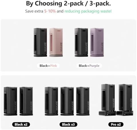 MiiKARE Support Universel pour Téléphone Portable Réglable en C avec Support en Caoutchouc Durable Rotatif à 360° pour Téléphone Portable, Prise en Main Sécurisée sur Bureau, Lit, Voyage – Image 6