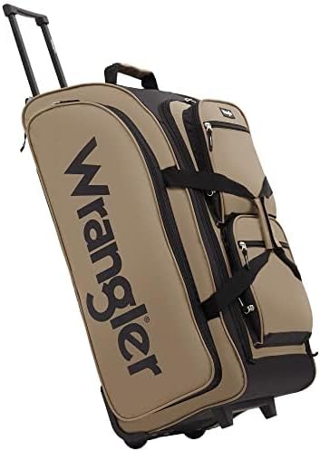 Sac de sport à roulettes Wrangler Wesley 30" – Image 3