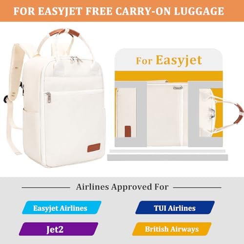 Sac a Dos Voyage Cabine Avion Valise Cabine 45x36x20 pour Easyjet Bagage Cabine Sac à Dos Antivol Sac Voyage Cabine Sac de Voyage Cabine Sac Cabine 45x36x20 Avion avec Compartiment pour Ordinateur – Image 2