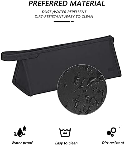 HENGSI Sac de Rangement Voyage pour Dyson Airwrap/Supersonic Seche Cheveux et Accessoires (Imperméable Cuir-Noir) – Image 3