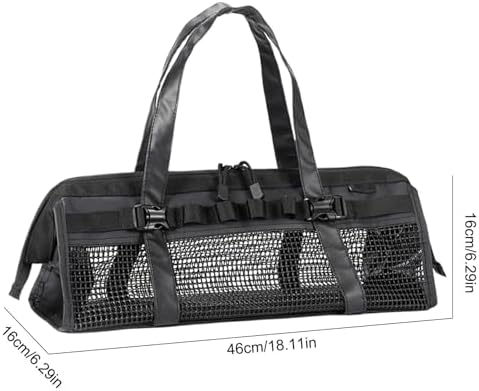 Sac de rangement pour accessoires de camping, sac de transport pour piquets de tente, sac de rangement polyvalent, organisateur d'équipement de camping, sac de rangement pour randonnée, sac de rangement pour pique-nique, rangement d'accessoires de voyage, matériel de pêche – Image 2
