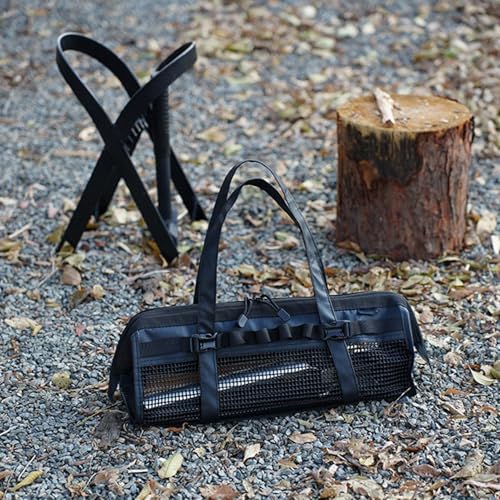 Sac de rangement pour accessoires de camping, sac de transport pour piquets de tente, sac de rangement polyvalent, organisateur d'équipement de camping, sac de rangement pour randonnée, sac de rangement pour pique-nique, rangement d'accessoires de voyage, matériel de pêche – Image 4