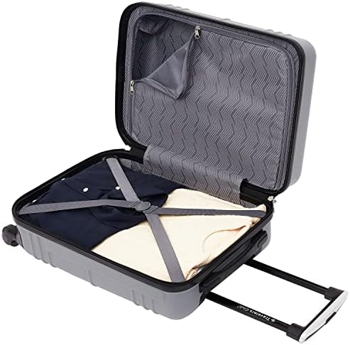 Valise à roulettes Travelers Club Richmond, anthracite, 50 cm – Image 10