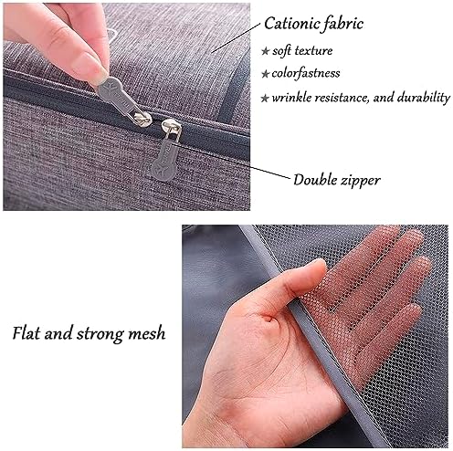 Sac à Chaussures de Voyage Housses Chaussures Portable, étanche à la poussière, imperméable et Respirant, Peut être utilisé en Combinaison avec Une Valise à roulettes. – Image 2